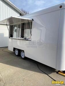 Lightly Used 2022 - Fibrecore 7' x 14' Mobile Food Concession Trailer for Sale in Ohio!