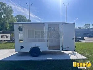NEW - 2026 6' x 12' Empty Concession Trailer DIY Mobile Vending Unit for Sale in Ohio!