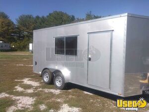 NEW 2025 Quality Cargo 7' x 16' Concession Trailer Ready to Go Mobile Food Unit For Sale in Ohio!!!