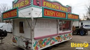 Eye Catching - Carnival Style Concession Trailer | Mobile Vending Unit for Sale in Ohio!