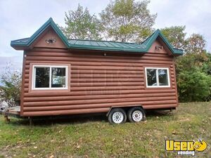 Eye Catching - Food Concession Trailer | Log Cabin Style Trailer for Sale in Ohio!