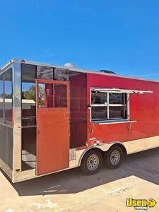 Versatile - 2018 Freedom Food Concession Trailer with Porch for Sale in Oklahoma!