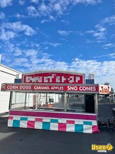 Charming - 20' Carnival Style Food Concession Trailer with Fire Suppression System for Sale in Oregon!
