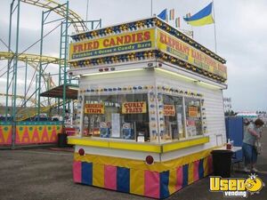 7.5' x 16' Carnival Style Food Concession Trailer with Fire Suppression System for Sale in Oregon!