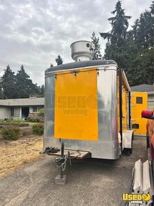 8.5' x 14.5' Forest River Continental Cargo Empty Trailer Concession Trailer with Hood for Sale in Oregon!