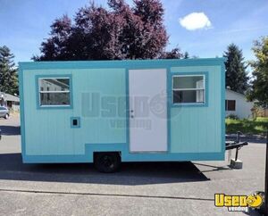 DIY 8' x 16' Unfinished / Remodeled Cute Cabin Style Concession Trailer for Sale in Oregon!