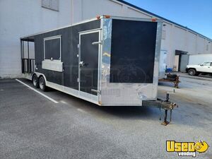 Like New - 2014 8.5' x 26' Freedom Concession Trailer DIY BBQ Trailer w/ Porch for Sale in Pennsylvania!