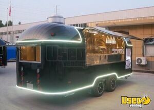 2023 Like New 8' x 16'6" Chicken & Waffles Concession Trailer Retro Style Kitchen Trailer for Sale in Pennsylvania!