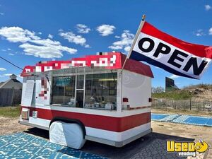7' x 16' Concession Trailer with Pro-Fire Suppression for Sale in Rhode Island!