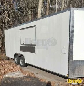 BRAND NEW - 2024 Concession Trailer Street Vending Unit with Pro-Fire System for Sale in Rhode Island!