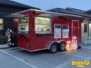 2022 7' x 16' Food Concession Trailer | Mobile Vending Unit for Sale in South Carolina!