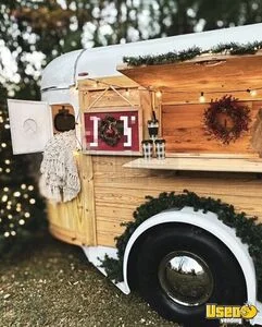 Horse Trailer Converted to Concession Trailer with Electric Fireplace for Sale in South Carolina!
