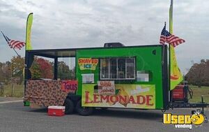 Like New 8.5' x 20' Concession Trailer | Mobile Vending Unit with Open Porch for Sale in Tennessee!