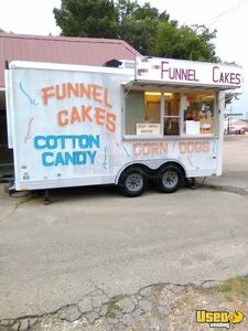 Custom-Built - 8' x 16' Wells Cargo Food Concession Trailer | Mobile Street Vending Unit for Sale in Tennessee!