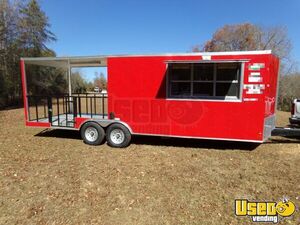 2022 8.5' x 24' Food Concession Trailer with 10' Porch | Mobile Food Unit for Sale in Tennessee!