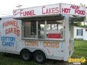 Wells Cargo 8' x 16' Food Concession Trailer Mobile Street Vending Unit for Sale in Tennessee!