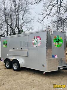 2022 - 7' x 14' Freedom Food Concession Trailer | Mobile Vending Unit for Sale in Tennessee!