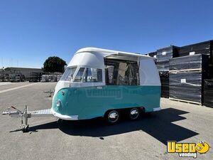 NEW - 2022 7' x 16' Empty Concession Trailer | Charming DIY Trailer for Sale in Texas!