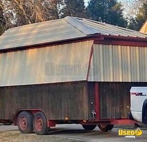 2010 - 8' x 16' Home-built Open Mobile Food Concession Trailer for Sale in Texas!