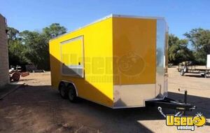 NEW - 2021 8.5' x 16' Concession Trailer | Mobile Vending Unit for Sale in Texas!