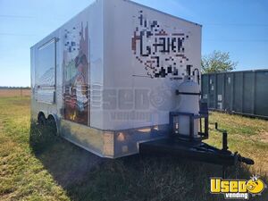 2022 16'  Double Axle Food Concession Trailer Mobile Vending Unit for Sale in Texas!