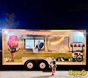 Versatile 2024 8' x 20' Food Concession Trailer Mobile Vending Unit for Sale in Texas!