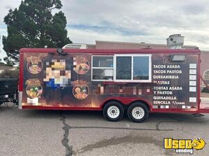 Like-New - 7.9' x 21' Food Concession Trailer Mobile Kitchen w/ Rear Deck for Sale in Texas!