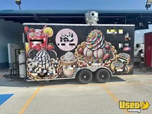 2024 8' x 16' Kitchen Food Concession Trailer with Pro Fire System for Sale in Texas!