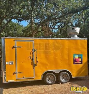 2016 Lark 8' x 16' Certified Street Food Concession Trailer / Used Mobile Kitchen Unit for Sale in Texas!