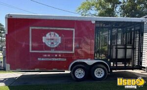 2005 Food Concession Trailer | Crawfish Trailer with Porch for Sale in Texas!
