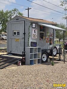 Used - 8' x 6' Food Concession Trailer | Mobile Street Vending Unit for Sale in Texas!