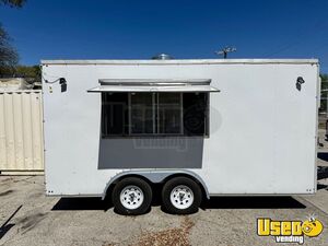2024 8' x 16' Food Concession Trailer with Fire Suppression System for Sale in Texas!