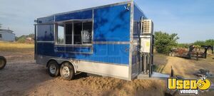 NEW - 8' x 16' Food Concession Trailer | Mobile Street Vending Unit for Sale in Texas!