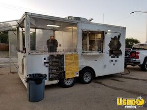 Ready to Go 2021 - 8.5' x 16' Food Concession Trailer Mobile Food Vending Unit for Sale in Texas!