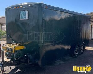 Used - 7' x 18' Food Concession Trailer | Mobile Food Unit for Sale in Texas!