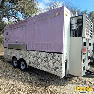 2022 8' x 16' Food Concession Trailer with Fire Suppression System for Sale in Texas!