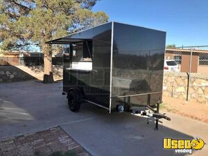 NEW - 2024 6.5' x 10' Empty Concession Trailer | DIY Trailer for Sale in Texas!