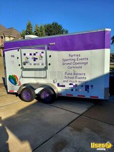 Clean Practically New  - 2021 7' x 14' Concession Trailer | Mobile Vending Unit for Sale in Texas!