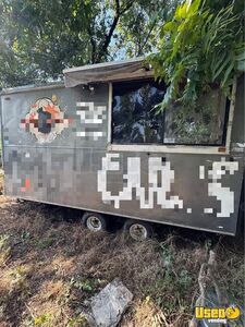 7' x 15' Empty Concession Trailer | DIY Mobile Vending Unit for Sale in Texas!