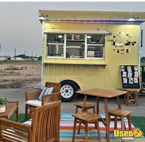 Versatile -  2024 8' x 10' Single Axle Concession Trailer Mobile Vending Unit for Sale in Texas!