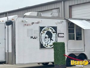 8' x 24' Cargomate Kitchen Food Concession Trailer with Pro-Fire Suppression for Sale in Texas!