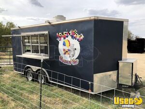 2017 8.5' x 16' Covered Wagon Concession Trailer | Mobile Street Vending Unit for Sale in Texas!
