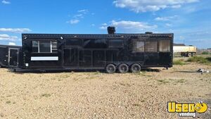 Spacious - 2024 40' Food Concession Trailer with Porch Mobile Vending Unit for Sale in Texas!