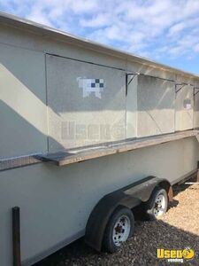 2018 - 7' x 16' Used Mobile Kitchen / Ready to Go Food Concession Trailer for Sale in Texas!