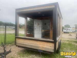 Like-New - 2023 8' x 16'  Concession Trailer with Porch | Mobile Street Vending Unit for Sale in Texas!