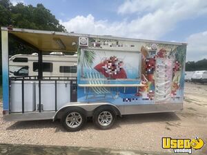 Versatile - 2016 7' x 18' Food Concession Trailer with 4' Porch for Sale in Texas!