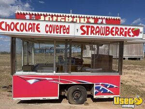 CHECK IT OUT! Vintage 1971 Schantz & Sons 8' x 12'  Carnival Concession Trailer w/ Lighted Marquee for Sale in Texas!