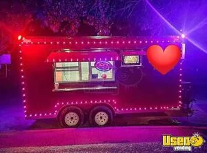 NEW - 8' x 16' Concession Trailer with Pro-Fire Suppression for Sale in Texas!