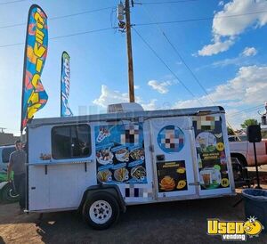 Wells Cargo 7' x 14' Concession Trailer | Mobile Street Vending Unit for Sale in Texas!