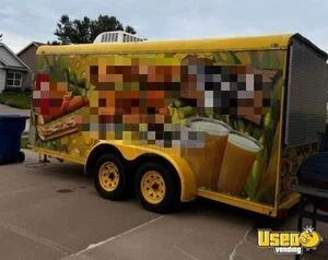 2004 8' x 16' Food Concession Trailer Mobile Vending Unit for Sale in Texas!